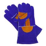 Safety Welding Leather Gloves , Extended Palm Protection Gloves
