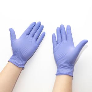 Wholesale Multi Colored Nitrile Disposable Protective Gloves , Medical Grade Disposable Gloves from china suppliers