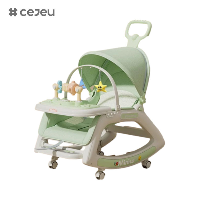 For boys and girls,CJ-718-4,Soothing chair coax baby artifact, 4 in 1,Swing pattern High chair pattern Fixed pattern