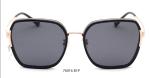 TAC Square Ladies Polarized Sunglasses 76016 Metal Frames
