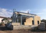 Modern Light Steel Frame House Kits With 3 Bedrooms NS/AS Prefab Light Steel