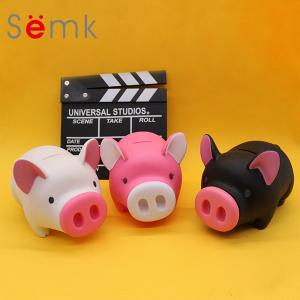 Wholesale Pink Pig Plastic Piggy Bank Toy Eco Friendly PVC Material For Kids from china suppliers