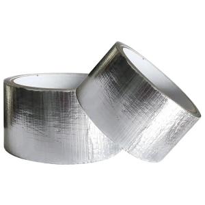 Wholesale HVAC Aluminum Foil Tape Reinforced Thermal Insulation Laminated PE Mesh Tape from china suppliers