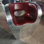 Antique Design Loft Style Furniture Vintage Leather Spitfire Retro Metal