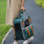 Transparent Oxford Pet Carrier Bag Breathable Travel Pet Cat Dog Carrier Bag