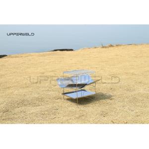 Wholesale Wood Fuel Outdoor Ultra-Light Folding Grill Clean Finishing for Portable Barbecue from china suppliers