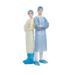 125x145cm Disposable CPE Gown , Surgical Plastic Gown AAMI Level 4