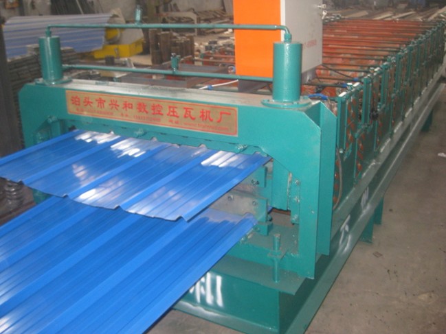 Double Layer Colored Steel Roofing Sheet Roll Forming Machinary