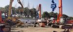 PCF 300 Series Vibro Excavator Mounted Hydraulic Vibro Hammer / Pile Driver