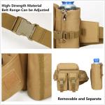 Tactical Waist Bag Military Fanny Pack, Utility Belt With Water Bottle Holder,