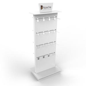 Wholesale POP Sock Display Stand Double Sided Wooden Retail Sock Display Rack For Clothes Shop from china suppliers