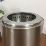 10 Inch Smokeless Outdoor Fire Pit Steel 28cm Bonfire Outdoor