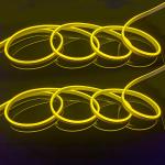 5mm Dimmable LED Neon Tube Light Silica Gel Material DC12V Flexible