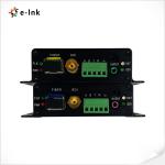 3G-SDI Video Fiber Converter Simplex LC With RS485 RS232 Stereo Audio Channel