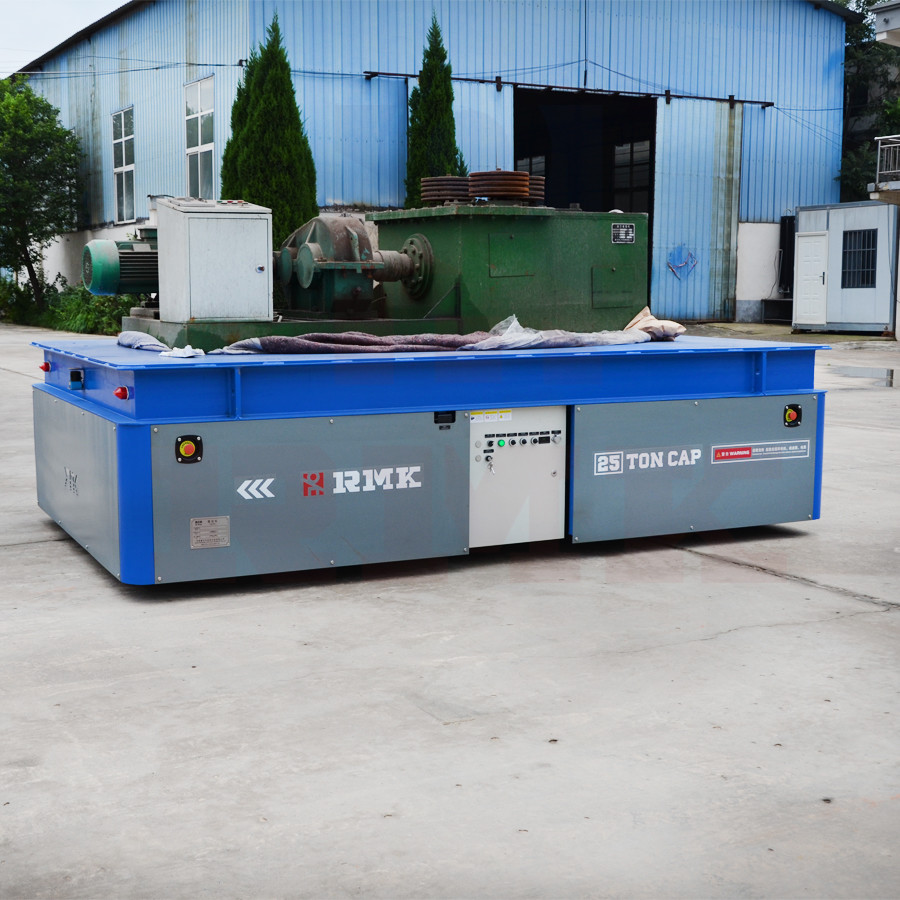 Remote Control 25 Tons DC Motor Heavy Duty Transfer Cart Apply for Transformer Handling
