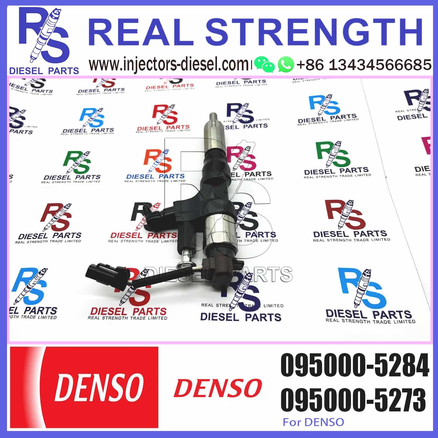 common rail fuel injector 095000-5280, 095000-5283, 095000-5284 for Truck J08E 23910-1360, 23670-E0291, 23670-E0290