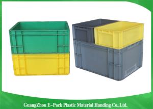 Wholesale PP Plastic Logistic Euro Stacking Containers For Food Clothes Auto Medical 21.2L from china suppliers