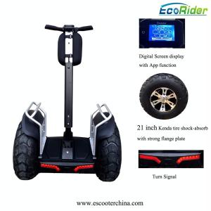 Wholesale E8-2 4000w Double Battery Two Wheels Electric Chariot Scooter With 21 Inch Tire from china suppliers