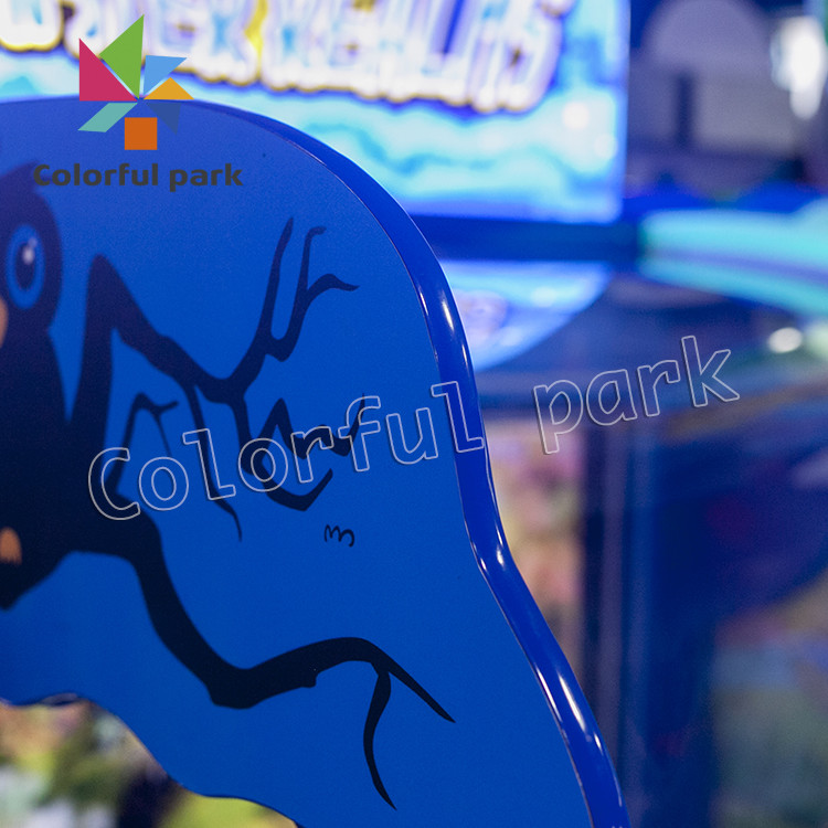 Monster Realms lottery ticket vending machine Shooting Arcade acrylic Material