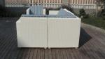 6pcs sectional garden wicker sofa furniture outdoor rattan sofa set