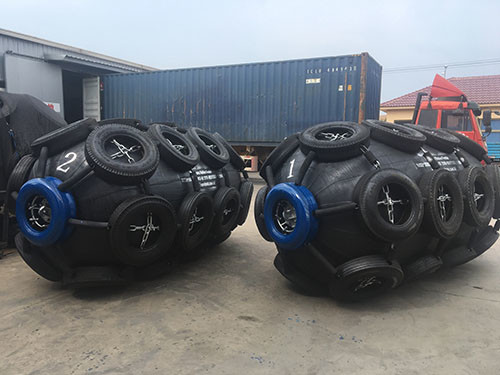 Yokohama Inflatable Rubber Fender New Integral Winding Air Tightness