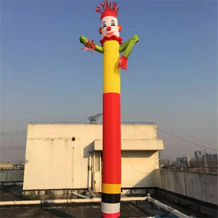 Hot Sale Custom Advertising Tube Man Outdoor Sports Giant Clown Advertising Inflatable Sky Air Dancer