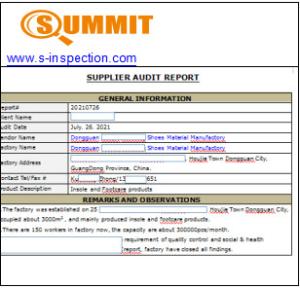 Wholesale Insole Footcare Products Supplier Qualification Audit USD 128-218/Pcs from china suppliers