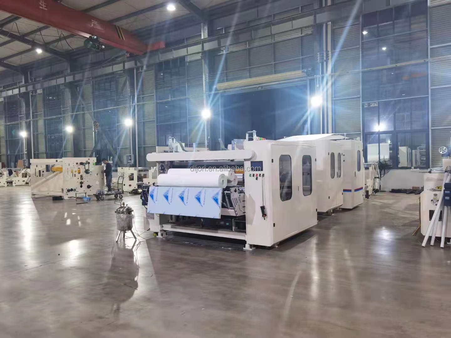 CE Certificate Automatic Toilet Bathroom Tissue Paper Roll Rewinding Making Machine