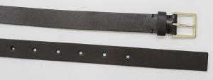 Wholesale Coffee Color Mens Casual Belts With Gold Buckle , Durable Casual Dress Belt from china suppliers