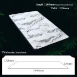 1220*2440mm Marble Wall Paneling Waterproof Marble Bamboo Charcoal Wood Veneer