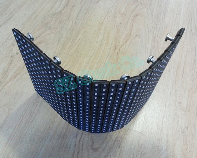 smd full color led flexible screen display