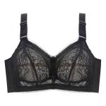 Stylish Lace Big Size Fat Woman Bra Thin Full Cup Lingerie B C D E Bras