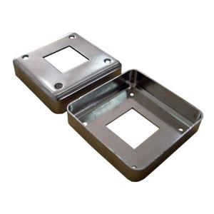 Wholesale OEM customized deep drawn automobile sheet metal stamping spare parts/stamping parts with 2B surface from china suppliers