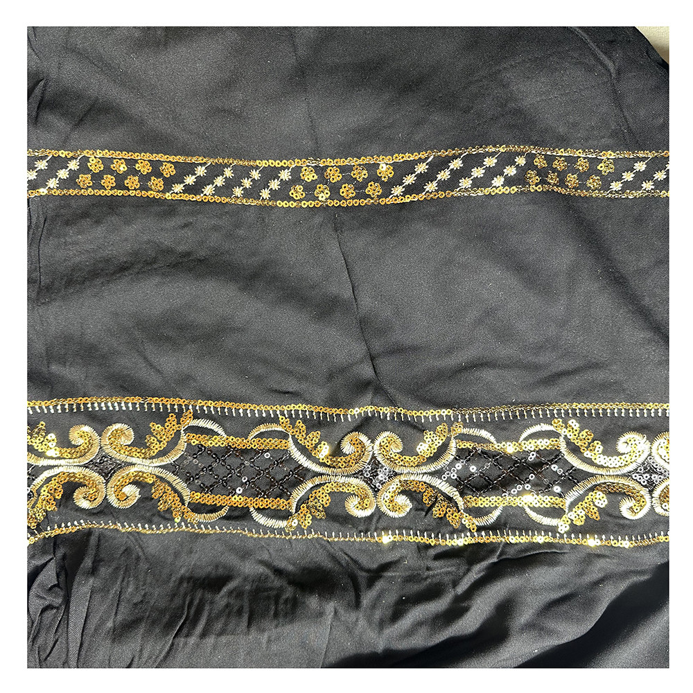 African Dress Material Sequins Laser Flannel Beaded Embroidery Velvet Lace Fabric