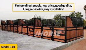 Wholesale Heavy Duty Hot Dip Galvanized Equestrian Stall Horse Stall Panels 12ft Rustproof from china suppliers