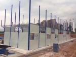Steel Frame Modified Shipping Containers / Painting Steel Container Homes