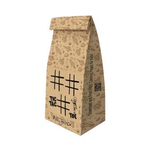 Wholesale Kraft Paper Side Gueest Bag Heat Seal Compostable Brown Paper Packaging Bag For Rice Nuts from china suppliers