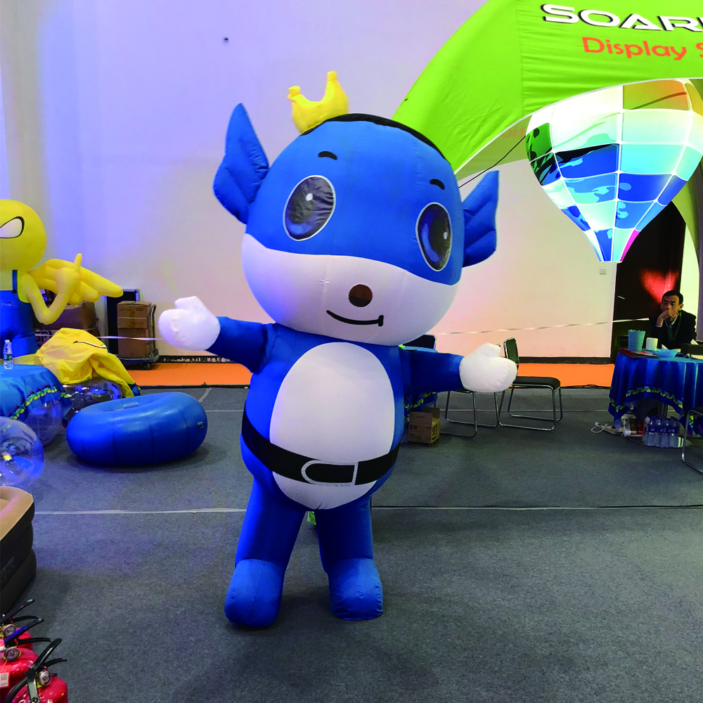 factory wholesale price outdoor activity advertising inflatable moving cartoon