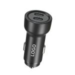 65W Car Fast Charger Portable Electric Dual Usb For Iphone OPPO HUAWEI SuperVOOC
