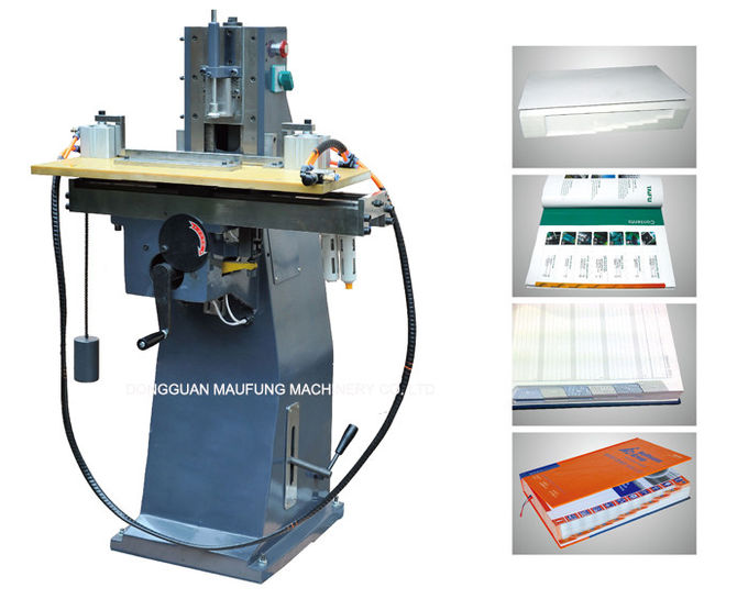 Wire O Notebook Edge Index Tab Cutting Machine For Notebook Making Factory MF-CIM210