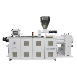 Wholesale PVC Conic Twin Screw Double Screw Extruder ZS110/220 With 200kw High Output Longer Life from china suppliers