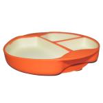 2-6 Months Cartoon Design Baby Silicone Products Plate Safe Soft For Infants /