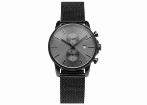 Wholesale Stainless steel chronograph watch japan movt watch stainless steel black from china suppliers