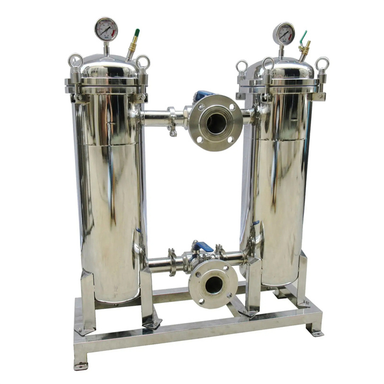 Water Treatment Stainless Steel 304/316L Water Filter Housing with Silicone Seal Type