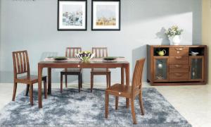 Wholesale Modern Style Contemporary Dining Room Furniture Classic Walnut Wood Color from china suppliers