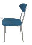 Soft Fabric Upholstered Dining Chairs , Skin Friendly Leisure Meeting Room
