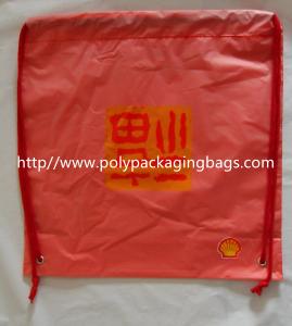 Wholesale Recyclable Plastic Backpack Sports Drawstring Bags For Hiking / Travel from china suppliers