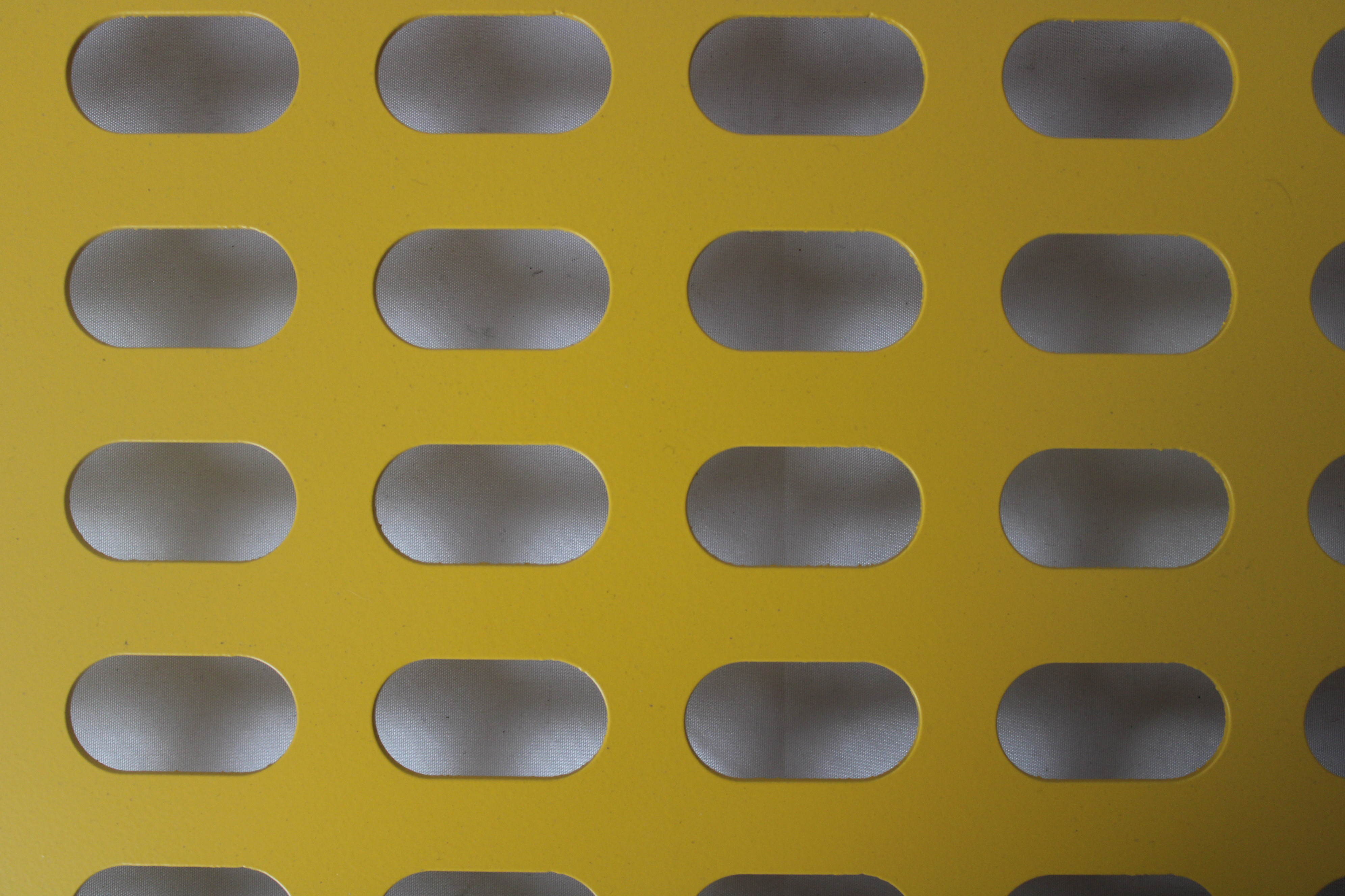 Steel Slotted Hole Perforated Aluminum Sheet , Perforated Aluminium Metal Mesh