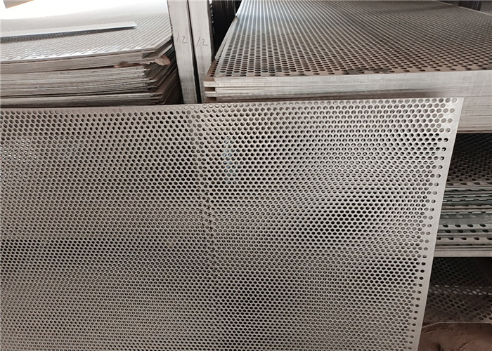 Powder Spraying 2-15mm Diameter Hole Perforated Metal Sheet For Decorative