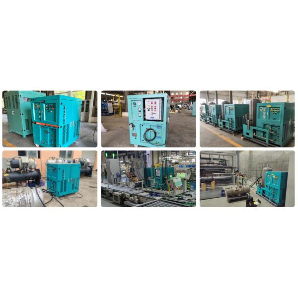 10HP Oil free Refrigerant Recycling Unit with Built in Oil Separator & Filter Dryer